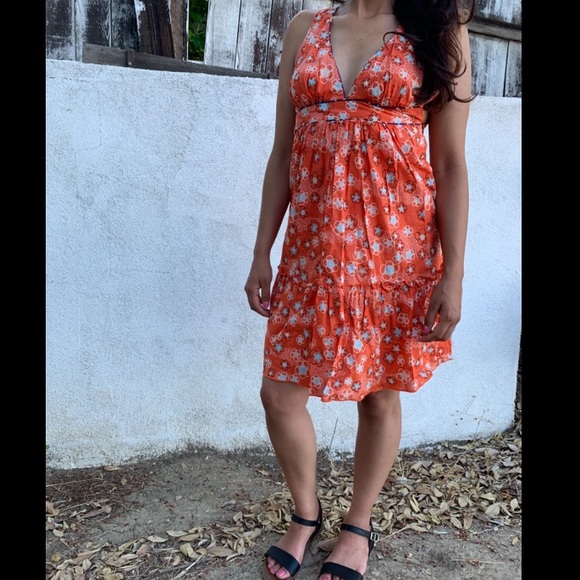 Corey Lynn Calter Floral Cotton Summer Dress - Picture 7 of 8